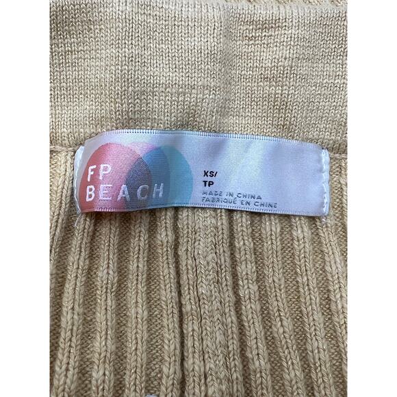 Free People Beach Zuma Ribbed Knit Shorts XS - Picture 3 of 4